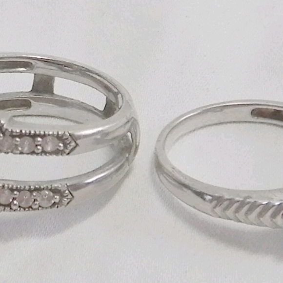 Rare Estate Elegant Victoria Wieck/Meda Absolute Ring With Guard - Picture 11 of 13